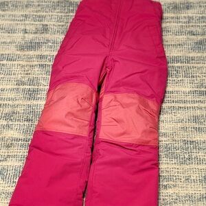 Lands' End Squall Kids' Fuchsia Snow Pants